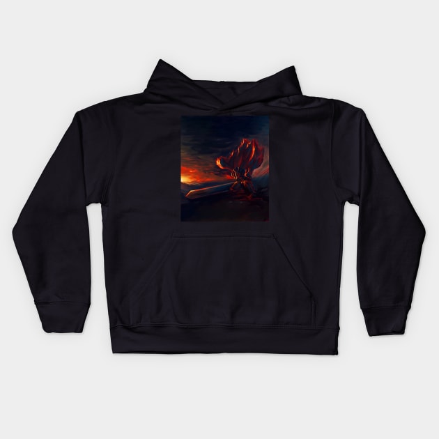 Cursed Beast Kids Hoodie by The Allusionist Podcast